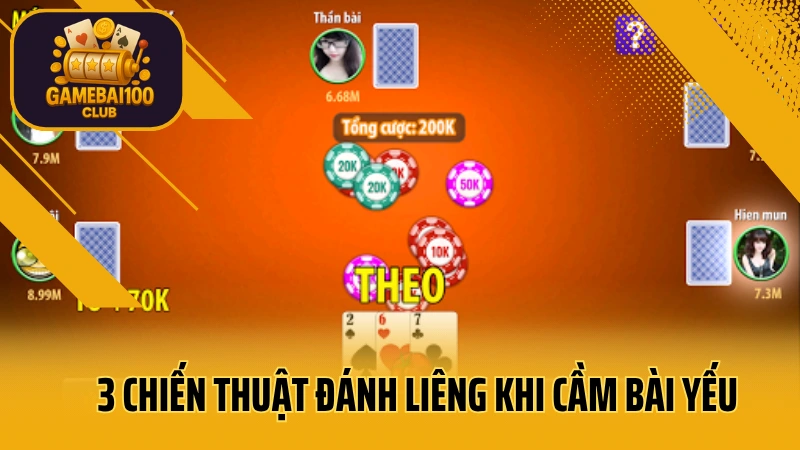 Cầm bài xấu đánh sao? 3 chiến thuật đánh liêng kèo dưới thành kèo trên 4 3 chiến thuật đánh liêng khi cầm bài yếu