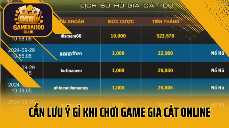 Bí kíp gia cát dự: triệu hồi tài lộc 6 Cần lưu ý gì khi chơi game gia cát online