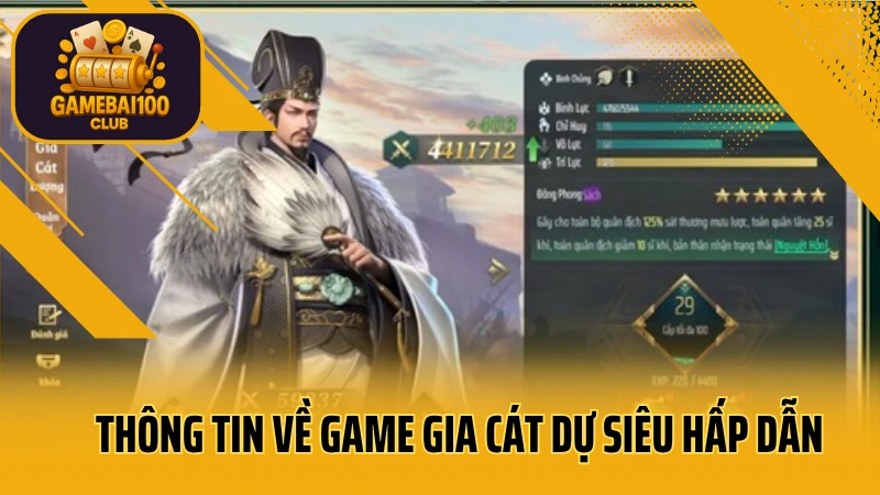 Bí kíp gia cát dự: triệu hồi tài lộc 2 Thông tin về game gia cát dự siêu hấp dẫn