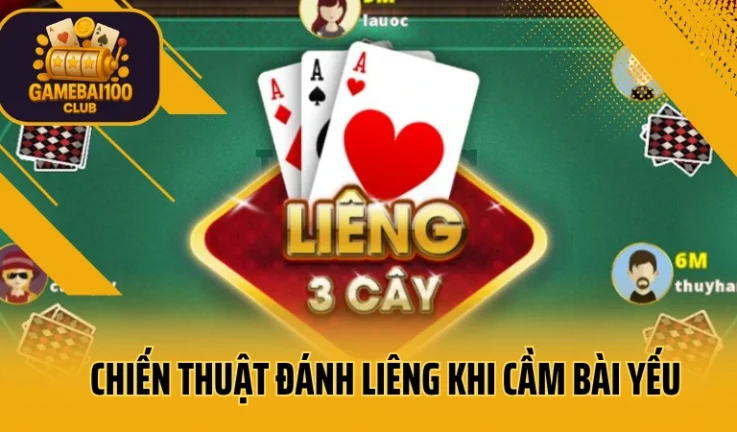 Cầm Bài Xấu Đánh Sao? 3 Chiến Thuật Đánh Liêng Kèo Dưới Thành Kèo Trên