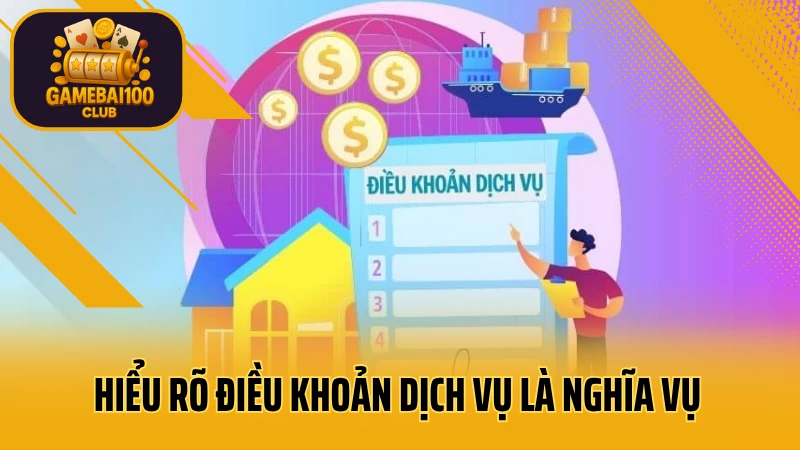 Điều khoản sử dụng 1 Hiểu rõ điều khoản dịch vụ là nghĩa vụ bắt buộc