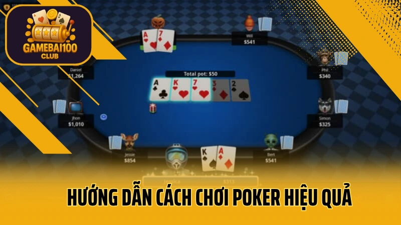 Bí kíp đọc ván bài poker như thánh: thấu hiểu tâm lý đối thủ 3 Hướng dẫn cách chơi poker hiệu quả
