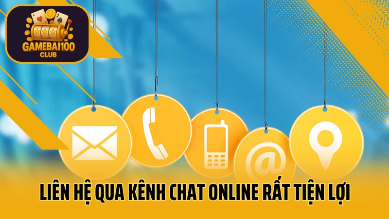 Liên hệ 2 Liên hệ qua kênh chat online rất tiện lợi