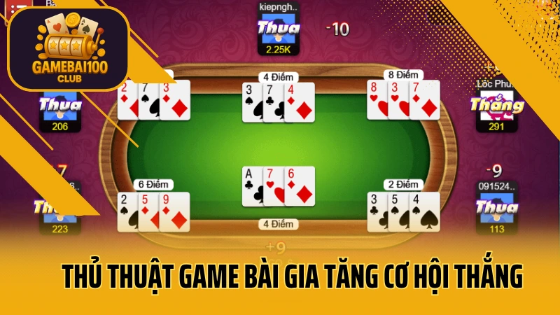 Vượt trội đối thủ: thủ thuật game bài bất bại 6 Thủ thuật game bài gia tăng cơ hội thắng
